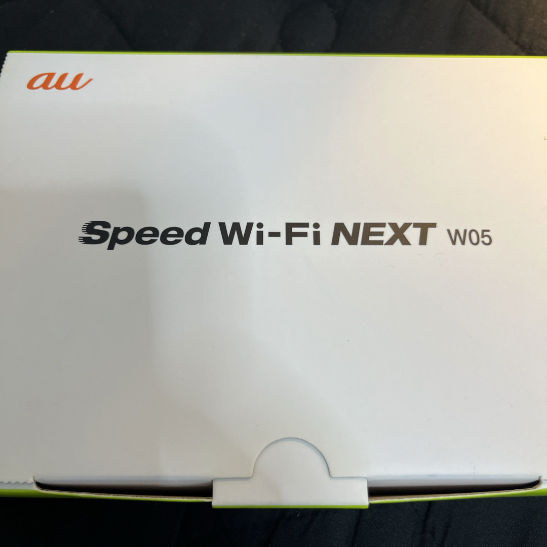 au(エーユー)のspeed WiFi NEXT スマホ/家電/カメラのスマートフォン/携帯電話(その他)の商品写真