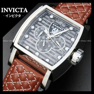 インビクタ(INVICTA)のNFL公式コラボ★ラスベガス・レイダース INVICTA NFL 45078(腕時計(アナログ))