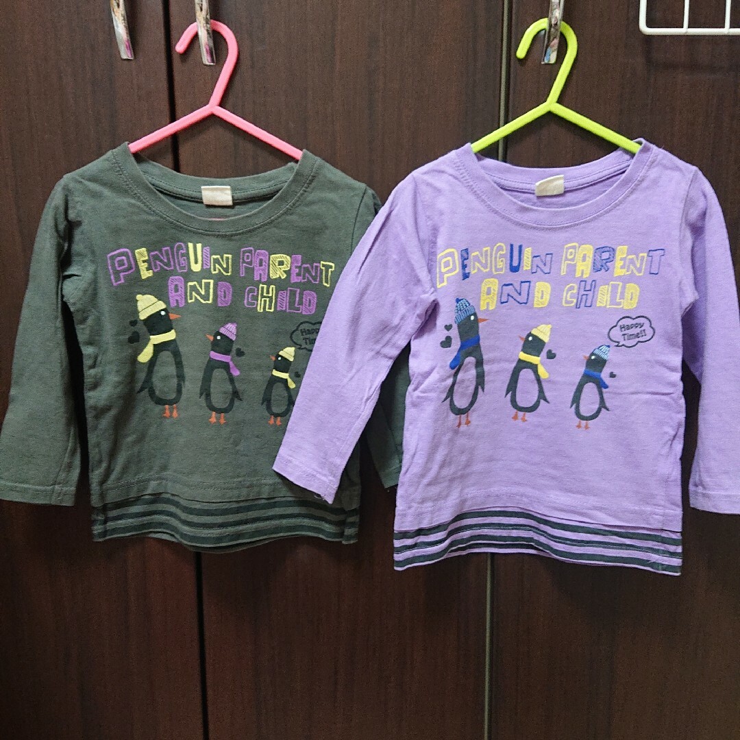 長袖Tシャツ(100) キッズ/ベビー/マタニティのキッズ服女の子用(90cm~)(Tシャツ/カットソー)の商品写真