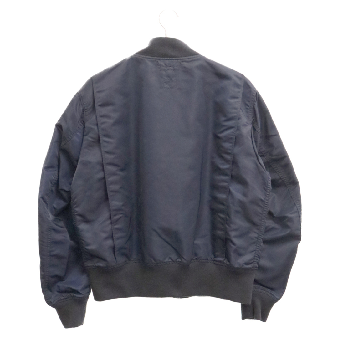 Engineered Garments(エンジニアードガーメンツ)のEngineered Garments エンジニアド ガーメンツ EG Tanker (Sateen) サテン タンカージャケット ネイビー メンズのジャケット/アウター(フライトジャケット)の商品写真