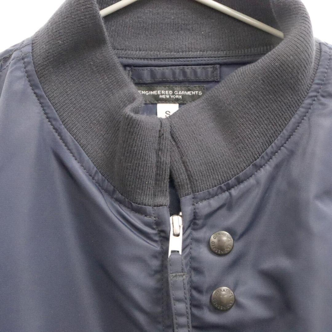 Engineered Garments(エンジニアードガーメンツ)のEngineered Garments エンジニアド ガーメンツ EG Tanker (Sateen) サテン タンカージャケット ネイビー メンズのジャケット/アウター(フライトジャケット)の商品写真