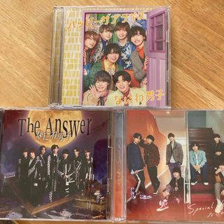 ナニワダンシ(なにわ男子)のなにわ男子  初回限定盤1 ブルーレイ付き　CD 3枚セット(アイドル)