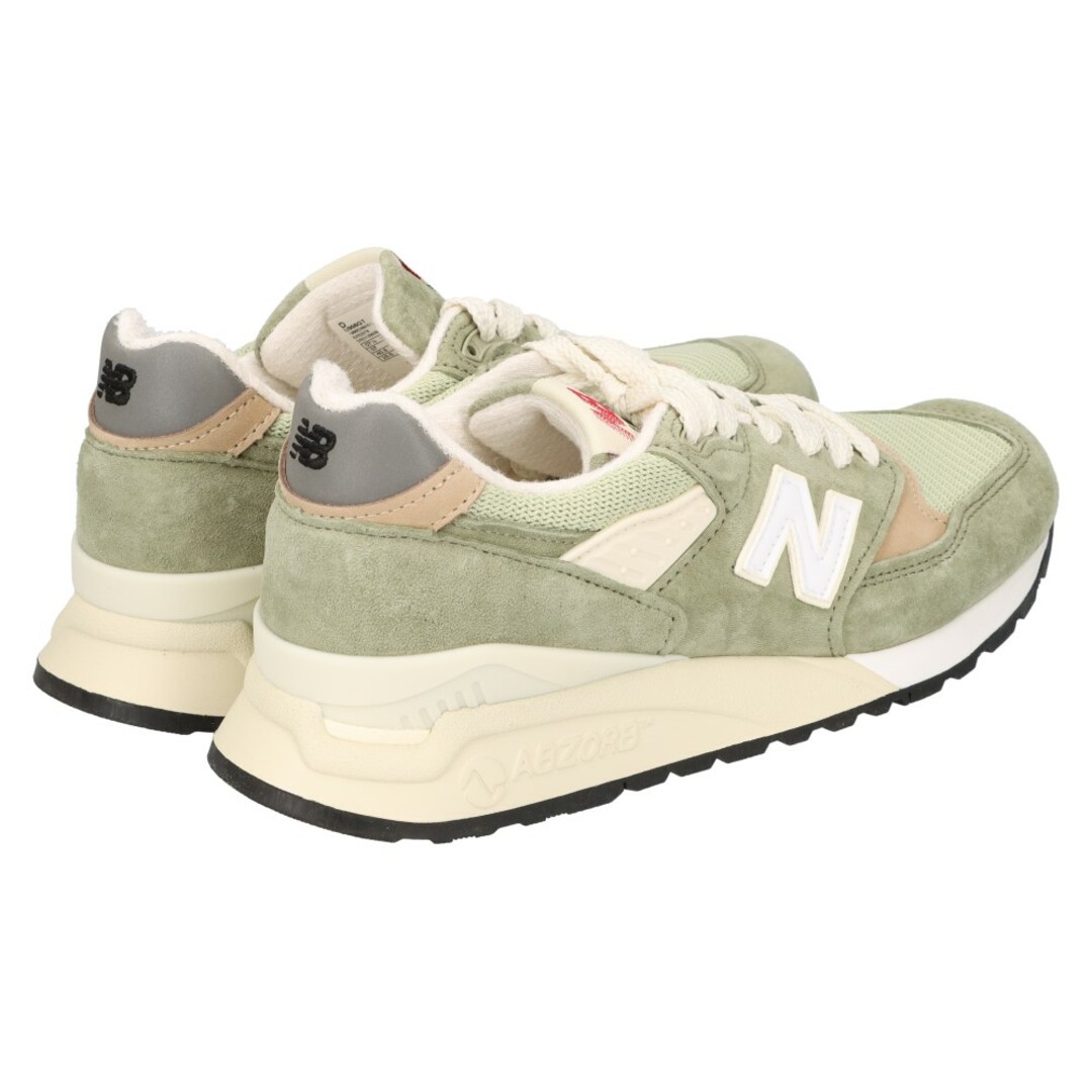 New Balance(ニューバランス)のNew Balance ニューバランス U998GT スエードローカットスニーカー グリーン US7.5/JP25.5cm メンズの靴/シューズ(スニーカー)の商品写真