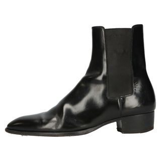 サンローラン(Saint Laurent)のSAINT LAURENT PARIS サンローランパリ ワイアットサイドゴアヒールブーツ 443213 ブラック(ブーツ)