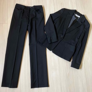 ナチュラルビューティーベーシック(NATURAL BEAUTY BASIC)のNATURAL BEAUTY BASIC  パンツスーツ　黒(スーツ)