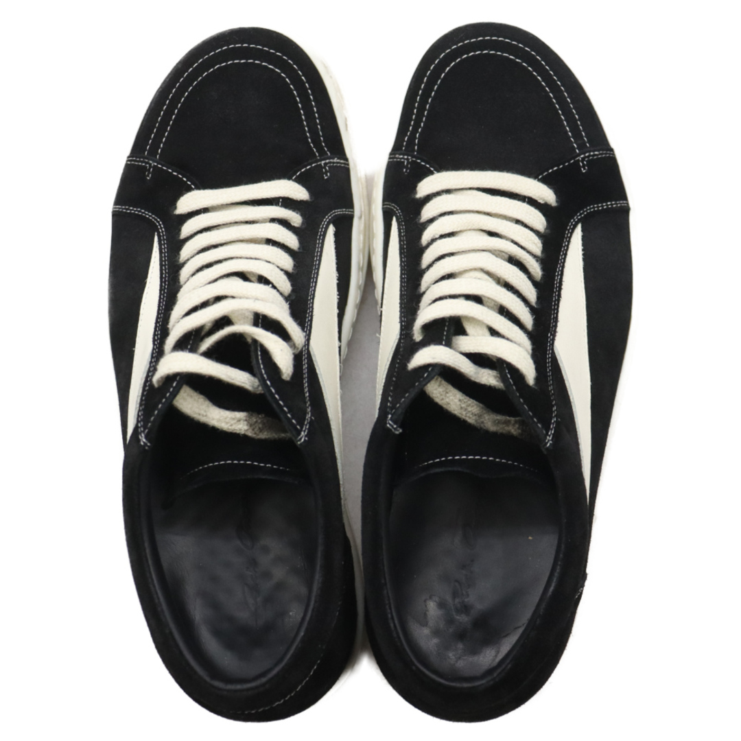 Rick Owens(リックオウエンス)のRick Owens リックオウエンス 23SS VINTAGE SNEAKS RU02C7897 LVSLPO スウェードヴィンテージスニーカー ブラック メンズの靴/シューズ(スニーカー)の商品写真