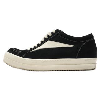 リックオウエンス(Rick Owens)のRick Owens リックオウエンス 23SS VINTAGE SNEAKS RU02C7897 LVSLPO スウェードヴィンテージスニーカー ブラック(スニーカー)