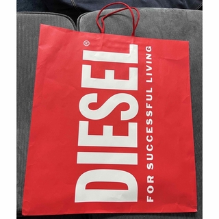ディーゼル(DIESEL)のDIESEL ディーゼル 赤 ショッパー ショップ袋 紙袋 ショップ 袋(ショップ袋)