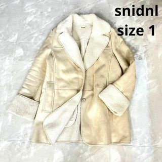 スナイデル(SNIDEL)のSNIDEL 内側ボアスエードコート　size 1(チェスターコート)