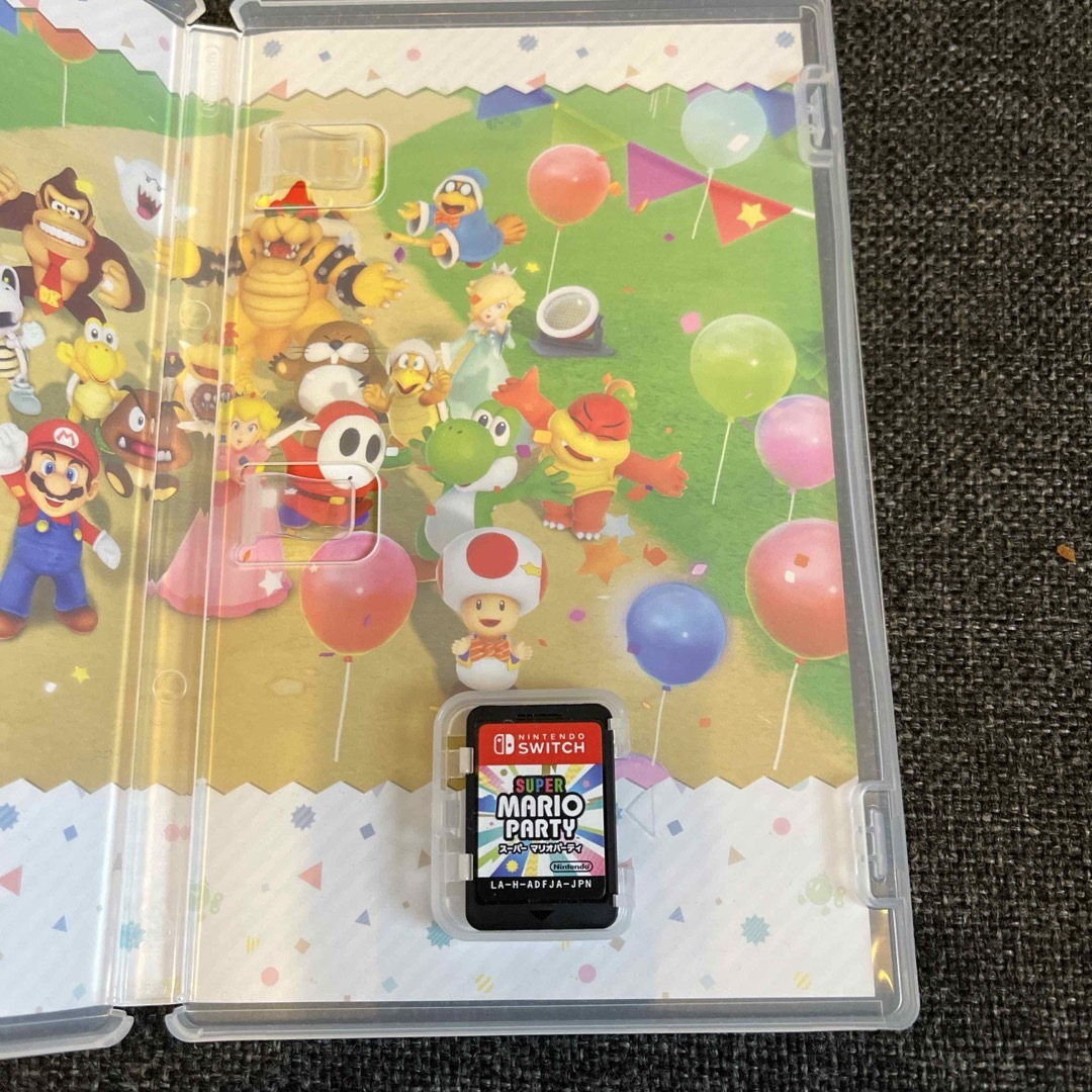 スーパー マリオパーティ　Nintendo Switch用ソフト エンタメ/ホビーのゲームソフト/ゲーム機本体(家庭用ゲームソフト)の商品写真
