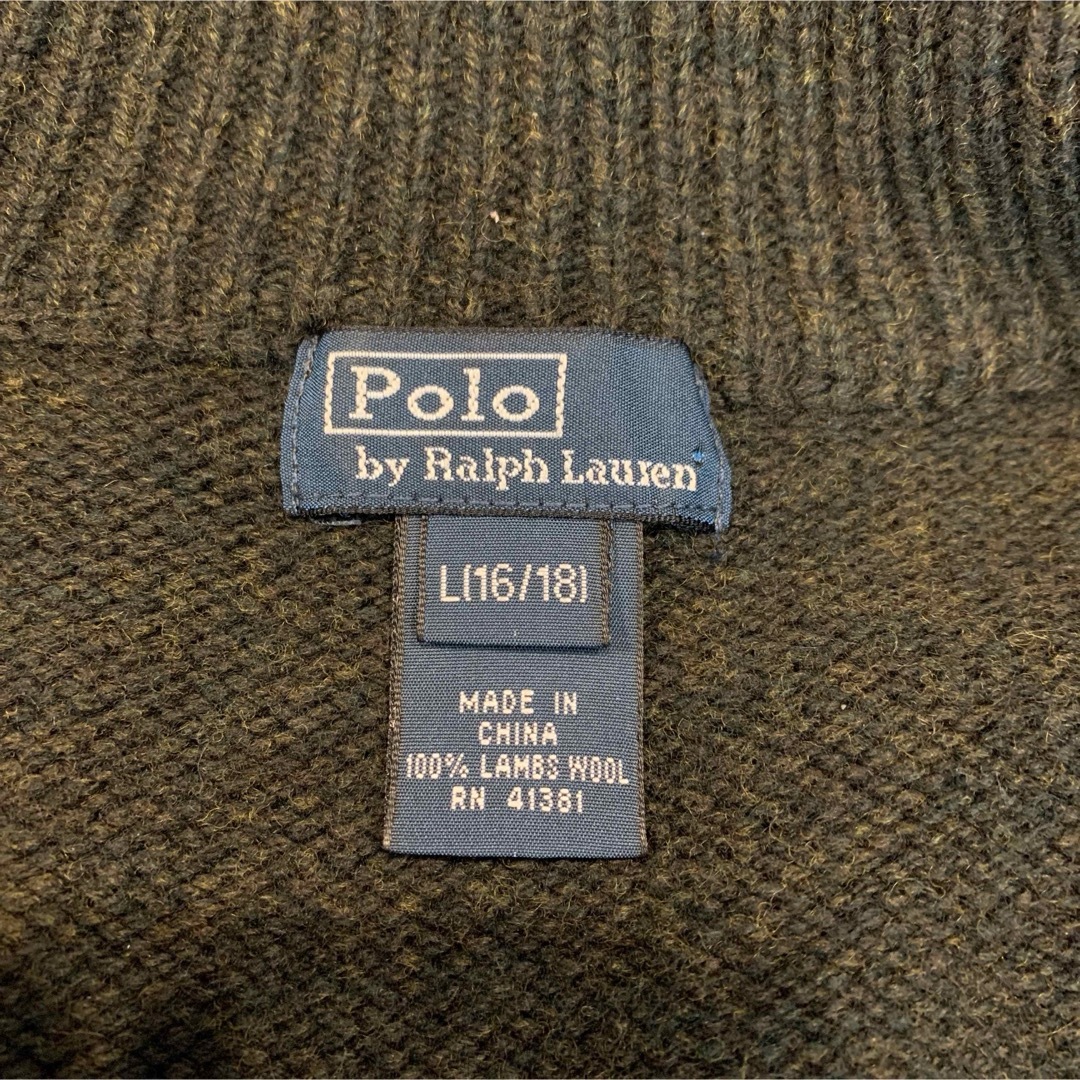 POLO RALPH LAUREN(ポロラルフローレン)のPOLO by Ralph Lauren ブルゾンジャケット　ニットセーター メンズのトップス(ニット/セーター)の商品写真