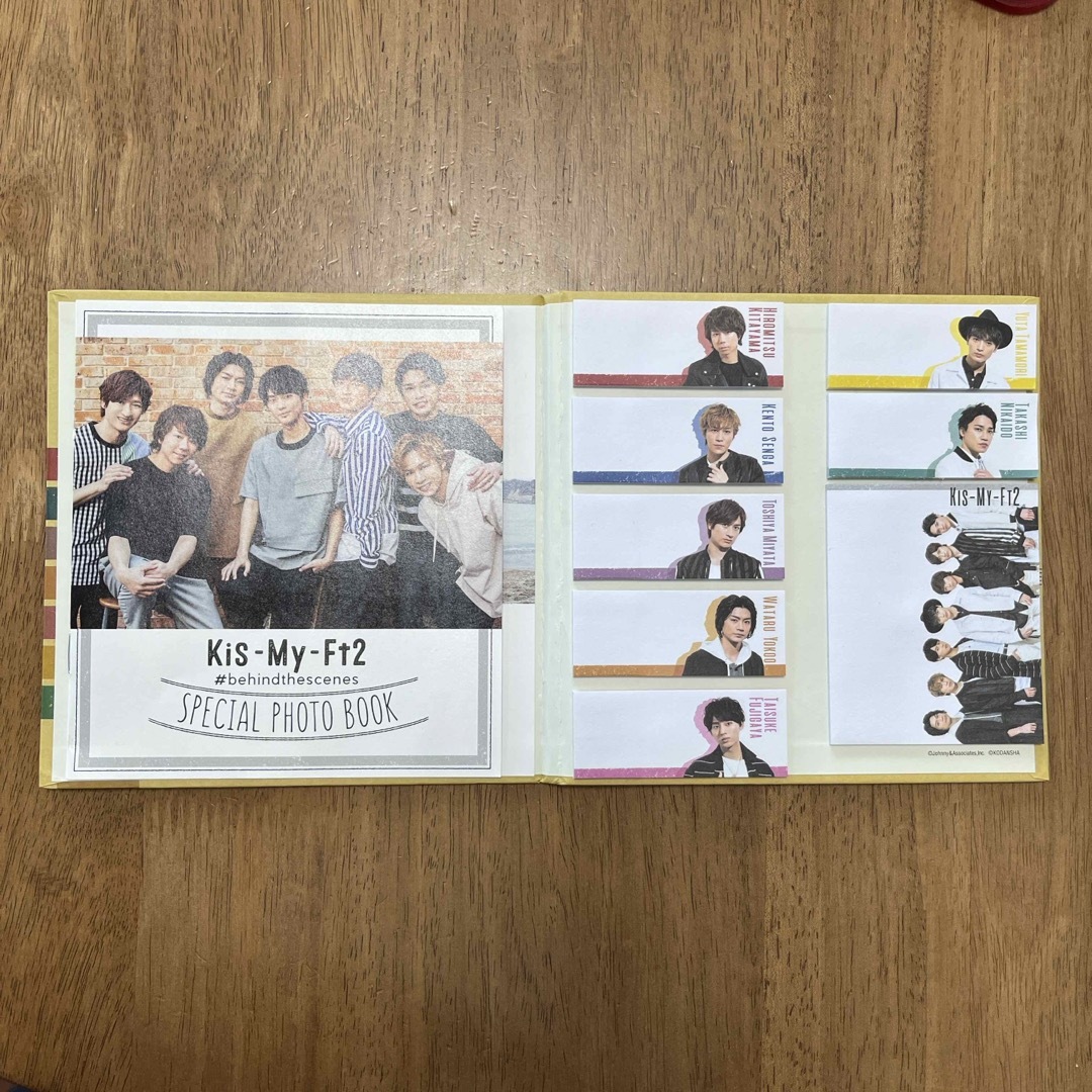 Kis-My-Ft2(キスマイフットツー)のKis-My-Ft2  SPECIAL STICKY NOTES BOOK エンタメ/ホビーのタレントグッズ(アイドルグッズ)の商品写真