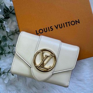 ルイヴィトン(LOUIS VUITTON)のルイヴィトン ポルトフォイユ LV ポンヌフ コンパクト バイカラー 財布(折り財布)