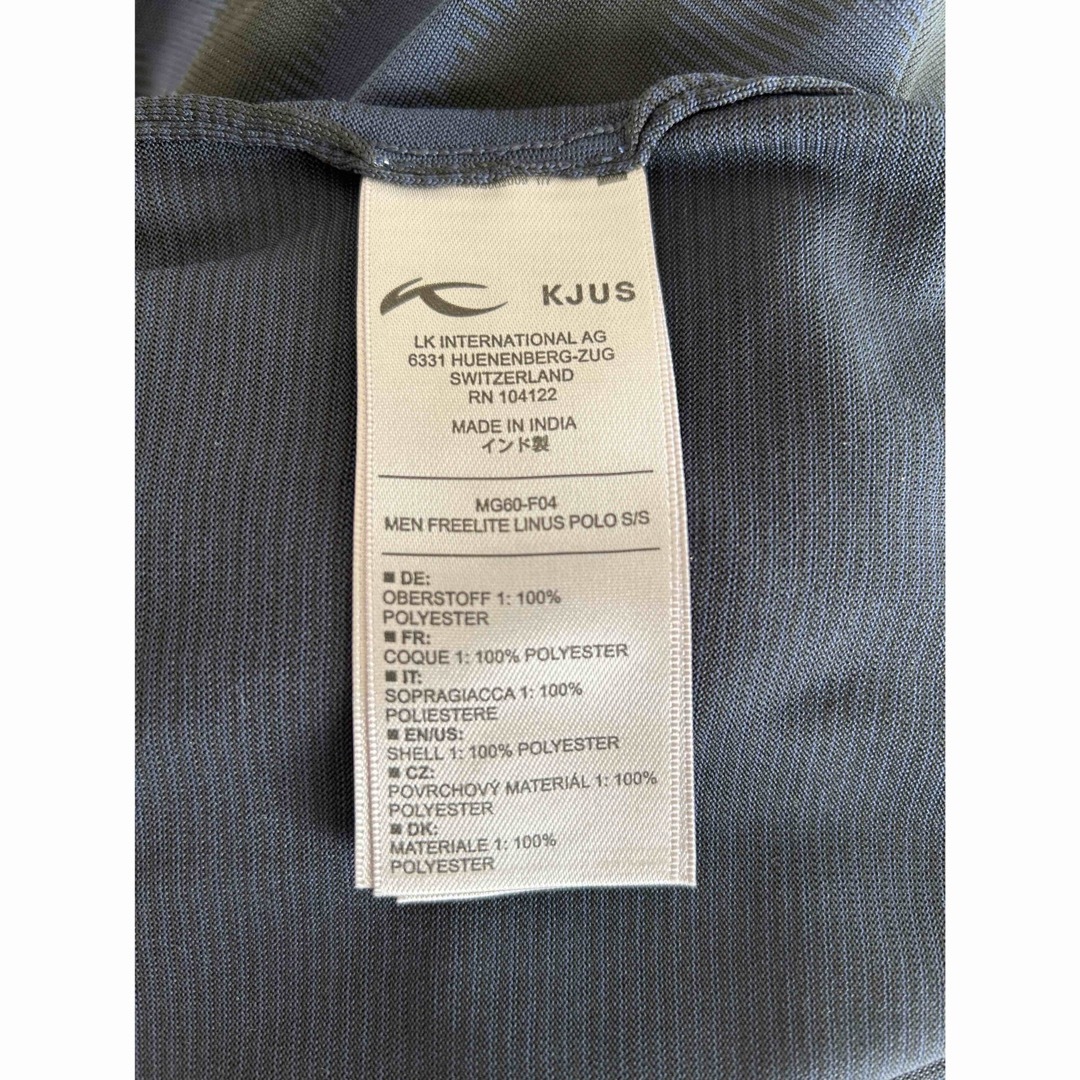 KJUS（チュース）メンズフリーライト ライナス ポロシャツ スポーツ/アウトドアのゴルフ(ウエア)の商品写真