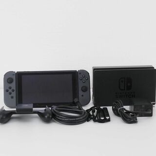 ニンテンドースイッチ 本体 Nintendo Switch グレー(家庭用ゲーム機本体)