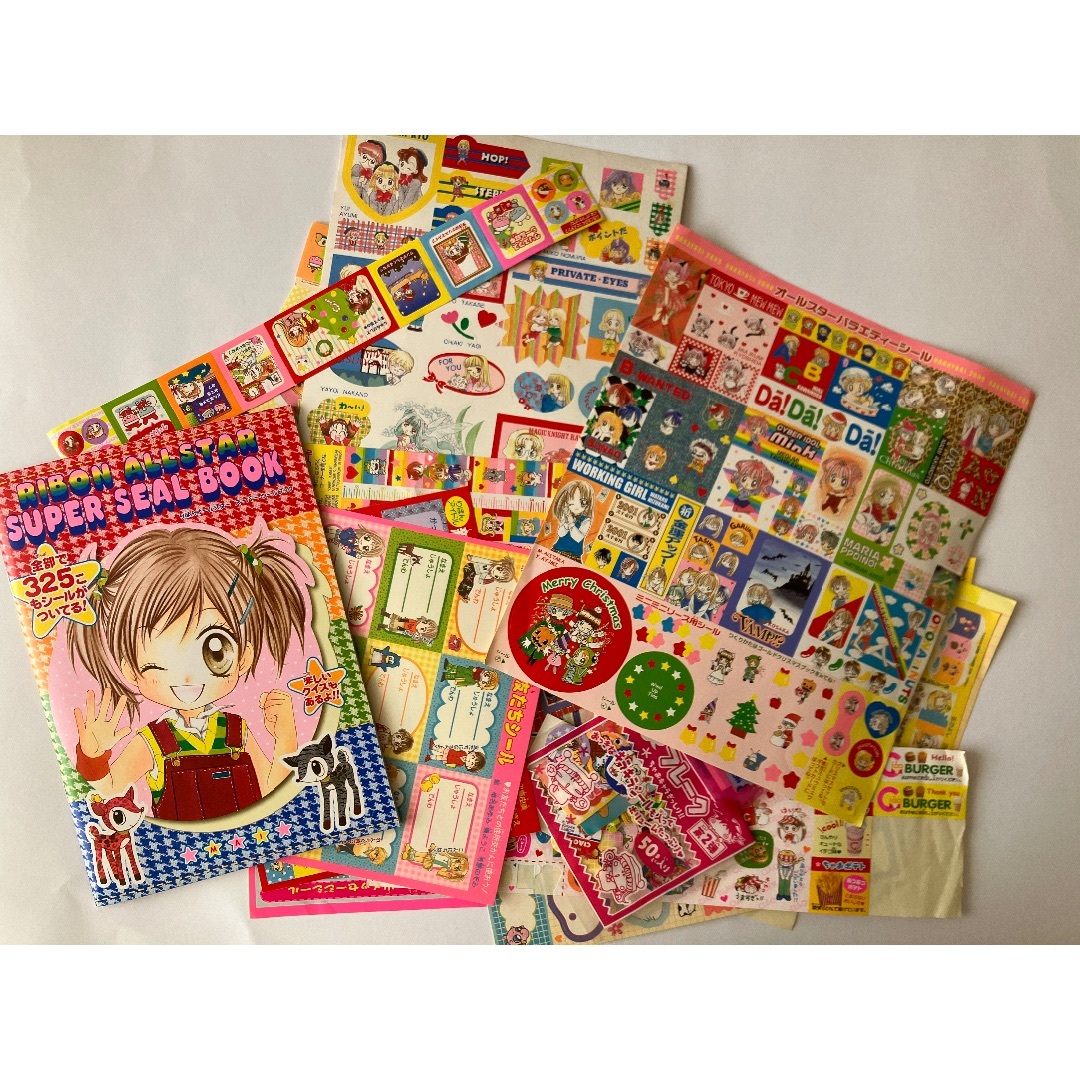 付録 シール 90年代 なかよし りぼん ちゃおの通販 by purple's 付録 シール 90年代 なかよし りぼん ちゃおの通販 by purple's