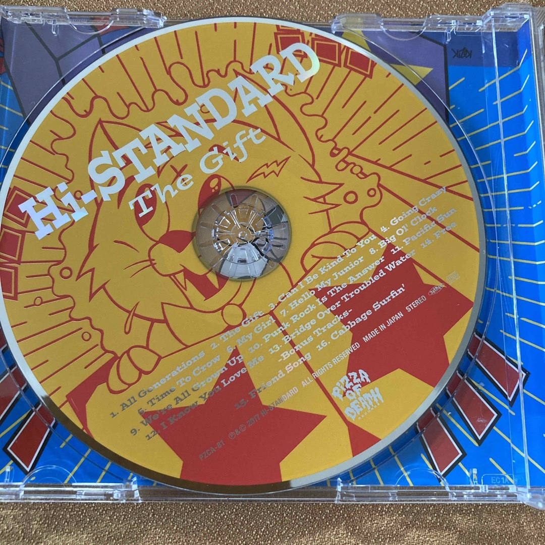 HIGH!STANDARD(ハイスタンダード)のハイスタンダード　THE GIFT CD   エンタメ/ホビーのCD(ポップス/ロック(邦楽))の商品写真