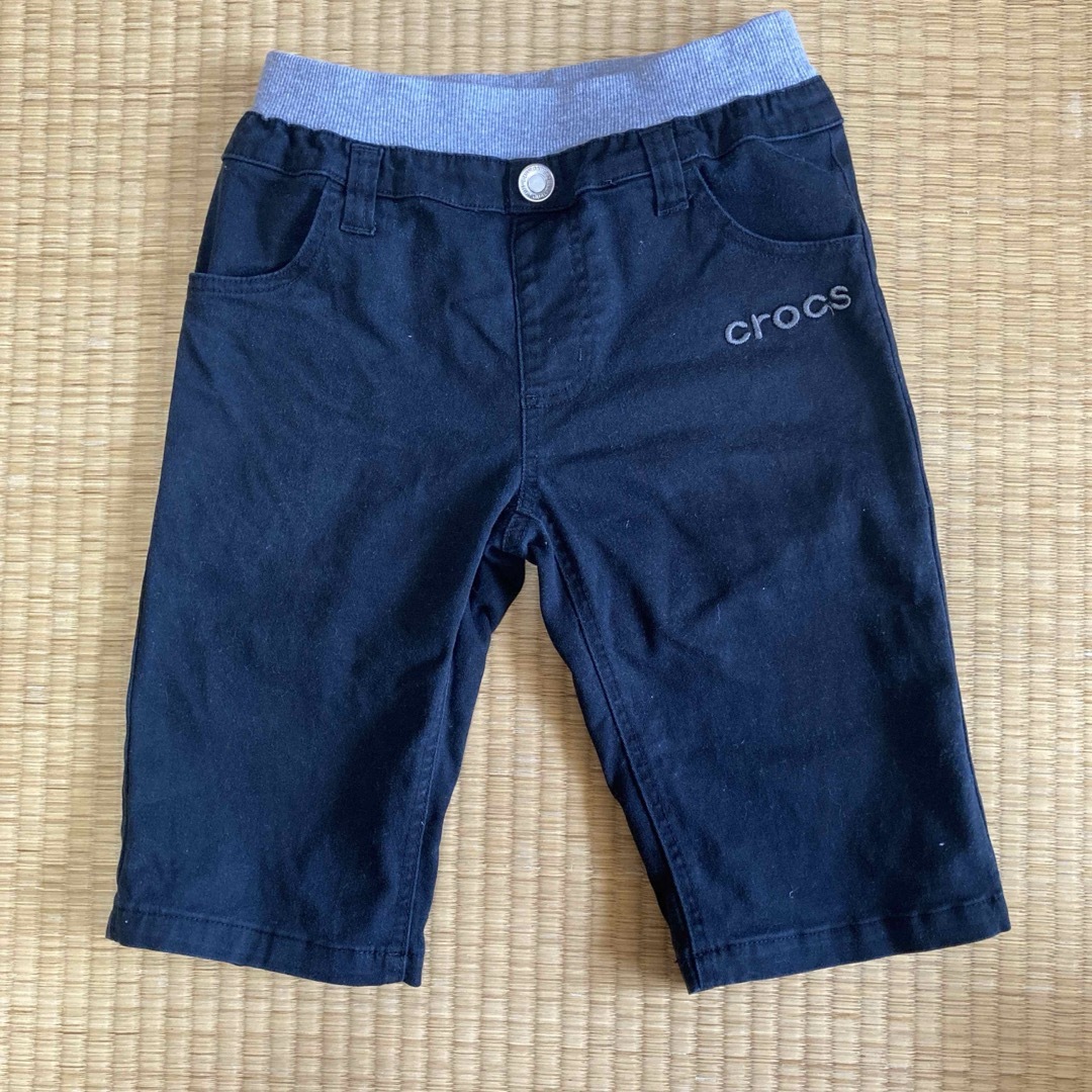 crocs(クロックス)のcrocs140ストレッチハーフパンツ キッズ/ベビー/マタニティのキッズ服男の子用(90cm~)(パンツ/スパッツ)の商品写真