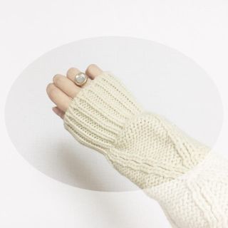 フラワー(flower)のused  ＊  gold  crystal  ring(リング(指輪))