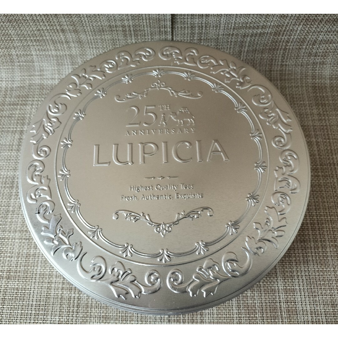 LUPICIA(ルピシア)のLUPICIA　缶　25周年　缶のみ インテリア/住まい/日用品のインテリア小物(小物入れ)の商品写真