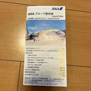 エーエヌエー(ゼンニッポンクウユ)(ANA(全日本空輸))のANA株主優待　冊子1冊　10%割引券18枚込(ショッピング)