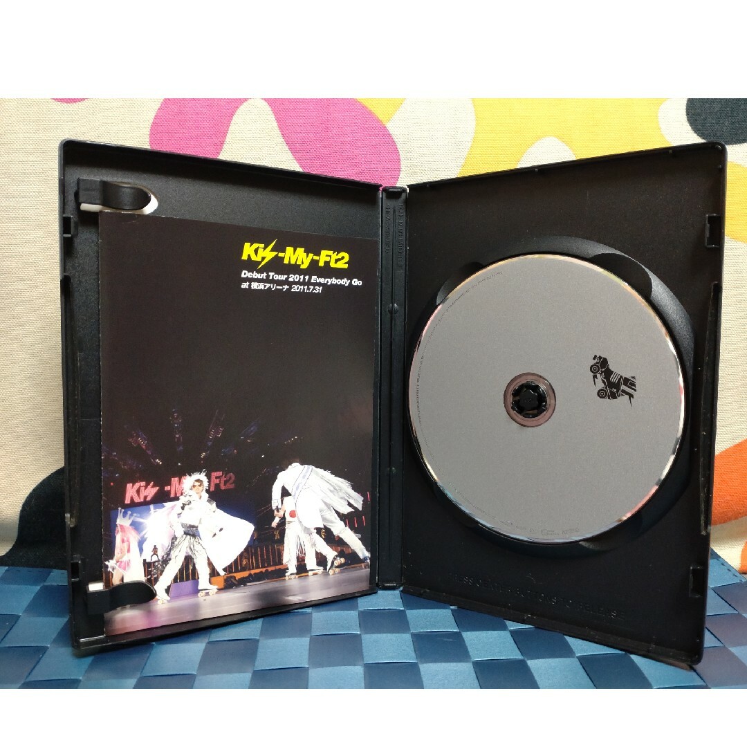 Kis-My-Ft2(キスマイフットツー)のKis-My-Ft2/Kis-My-Ft2 Debut Tour 2011 E… エンタメ/ホビーのDVD/ブルーレイ(ミュージック)の商品写真