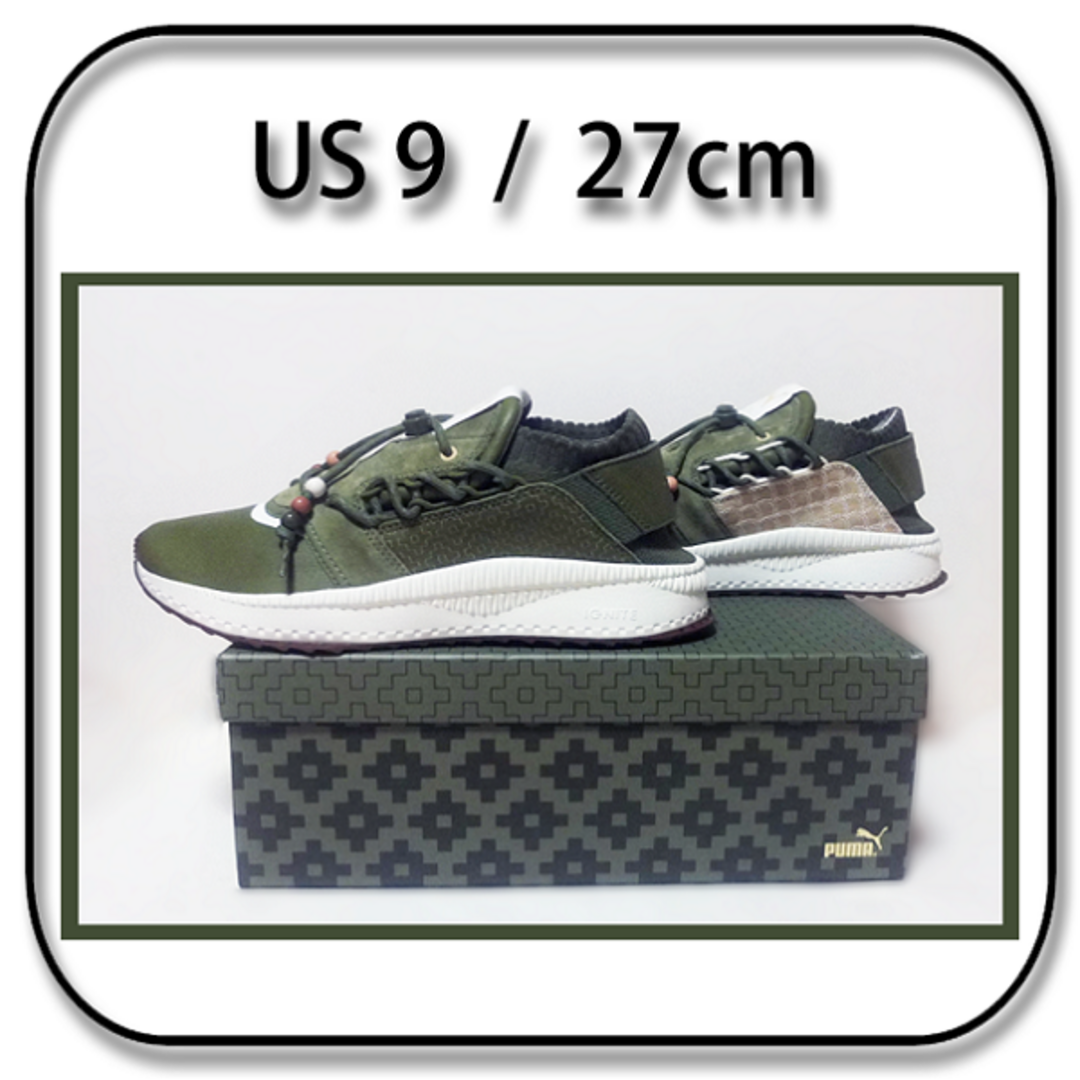 PUMA(プーマ)の27cm： プーマ x フットパトロール  ツギシンセイ 「刺し子」 US9 メンズの靴/シューズ(スニーカー)の商品写真