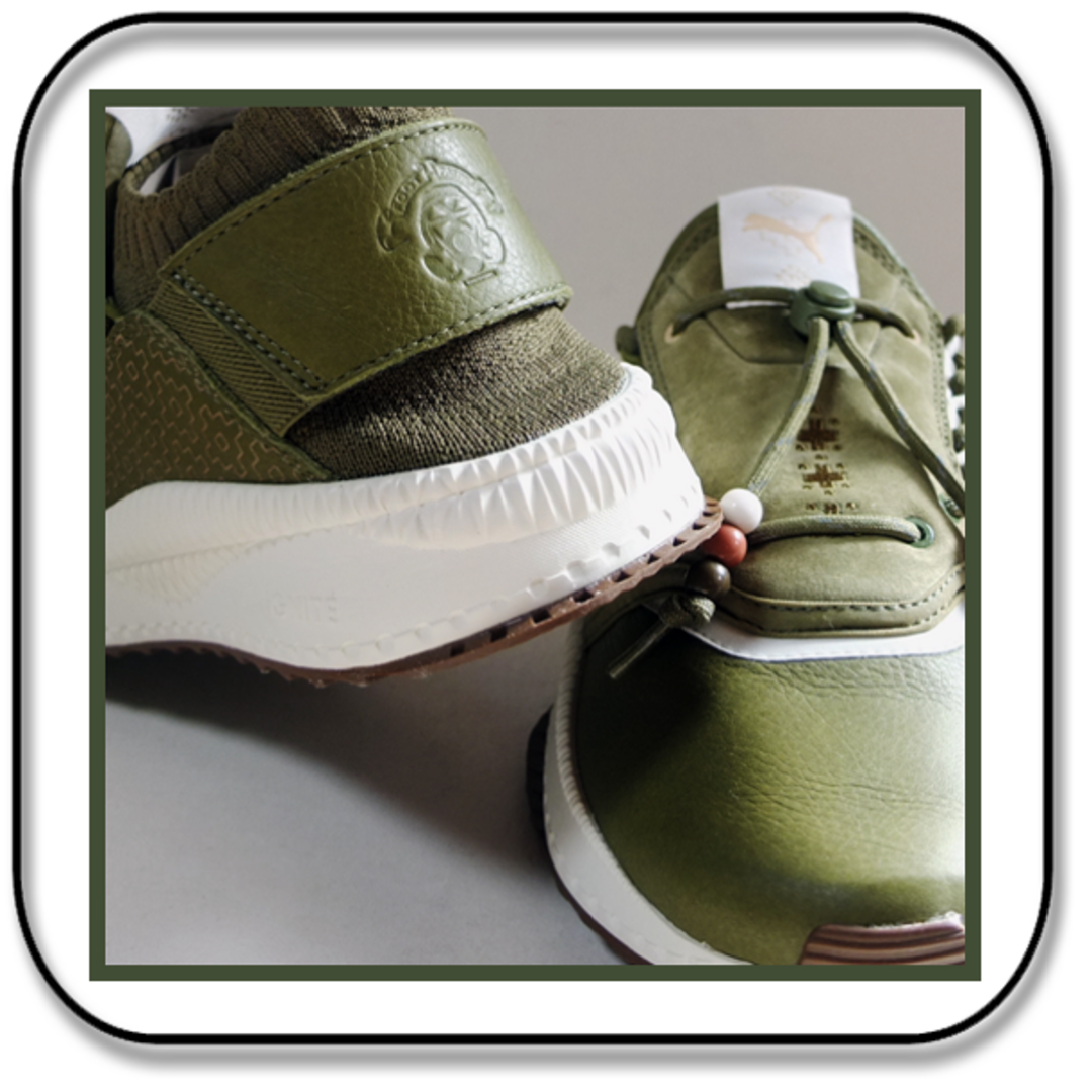 PUMA(プーマ)の27cm： プーマ x フットパトロール  ツギシンセイ 「刺し子」 US9 メンズの靴/シューズ(スニーカー)の商品写真