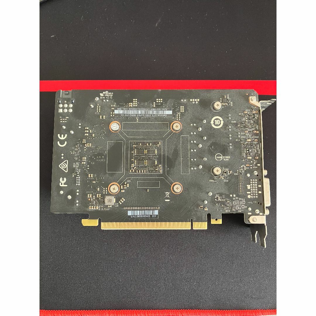 GeForce GTX 1650 SUPER™ AERO ITX OC 中古 スマホ/家電/カメラのPC/タブレット(PC周辺機器)の商品写真