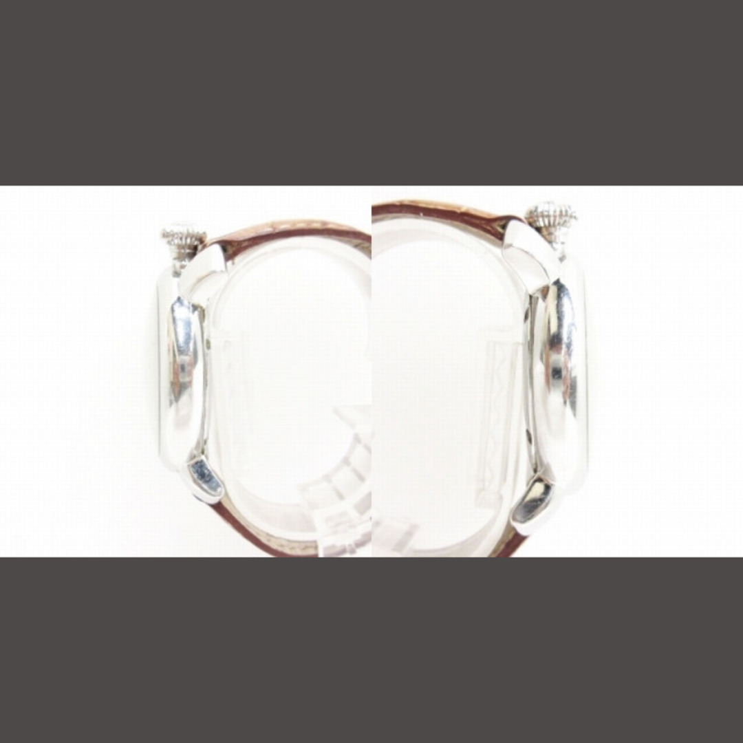 GaGa MILANO(ガガミラノ)のガガミラノ マヌアーレ 40MM 腕時計 手巻き アナログ クロコ型押しレザー レディースのファッション小物(腕時計)の商品写真