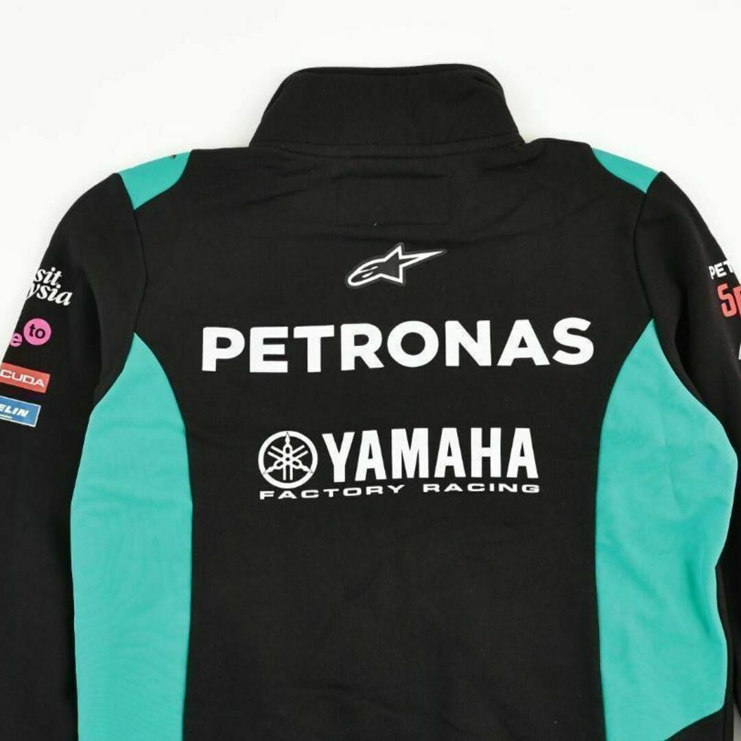 YAMAHA MOTOR POWERED PRODUCTS(ヤマハモーターパワープロダクツ)の【PETRONAS YAMAHA】 motogp トラックトップ ジャケット M 自動車/バイクのバイク(パーツ)の商品写真