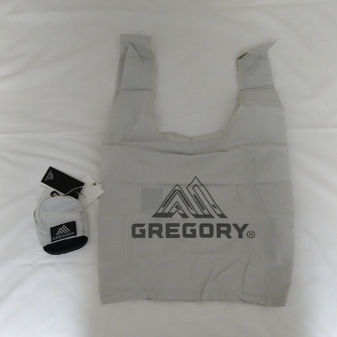 Gregory(グレゴリー)のGREGORY（グレゴリー）エコバッグ　ホワイト メンズのバッグ(エコバッグ)の商品写真