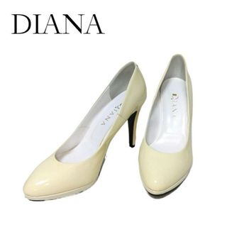 ダイアナ(DIANA)の✨新品✨DIANA★レディース★エナメル★パンプス★ヒール★size25UL(ハイヒール/パンプス)