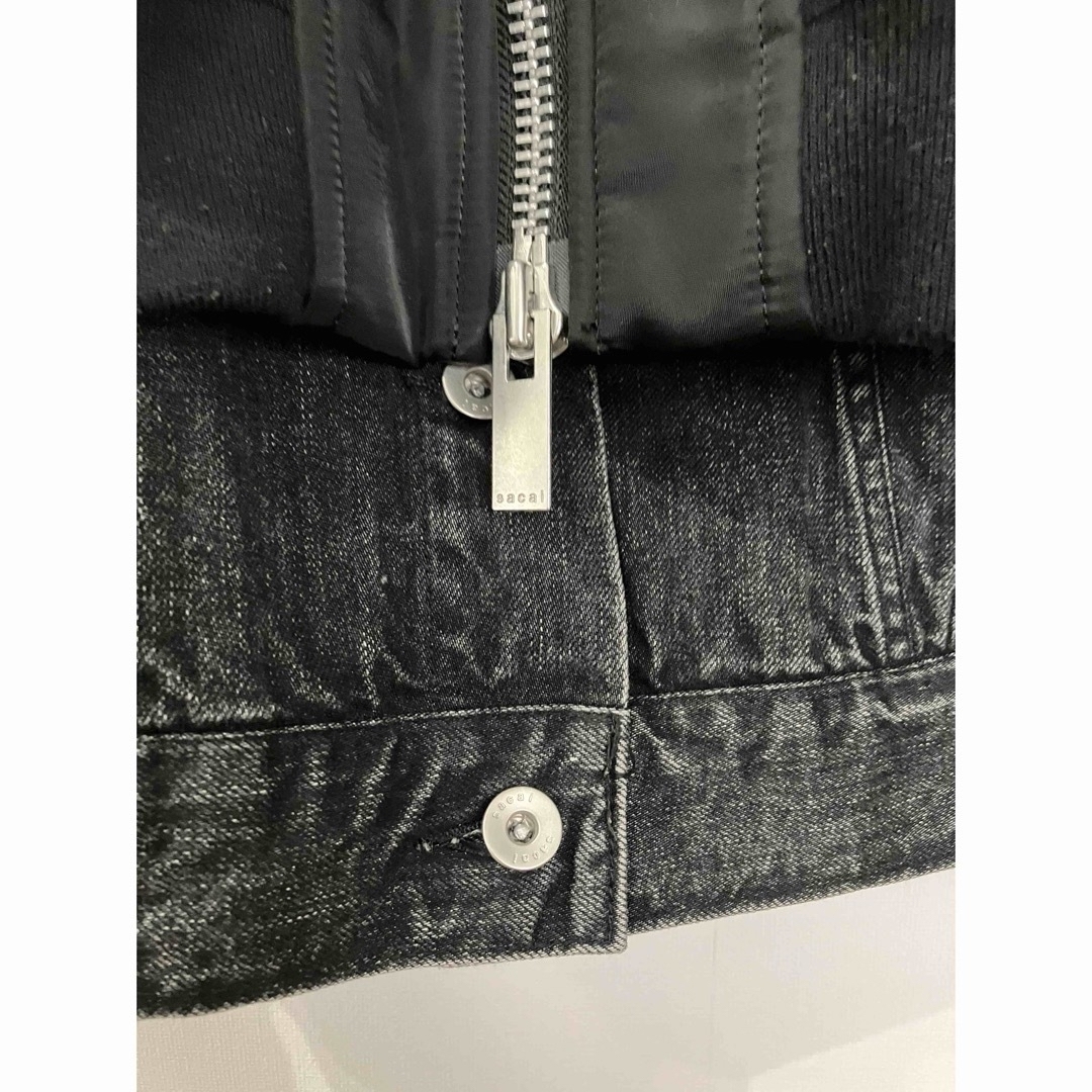 sacai(サカイ)の[sacai] Denim x Nylon Twill Blouson 3 レディースのジャケット/アウター(ブルゾン)の商品写真