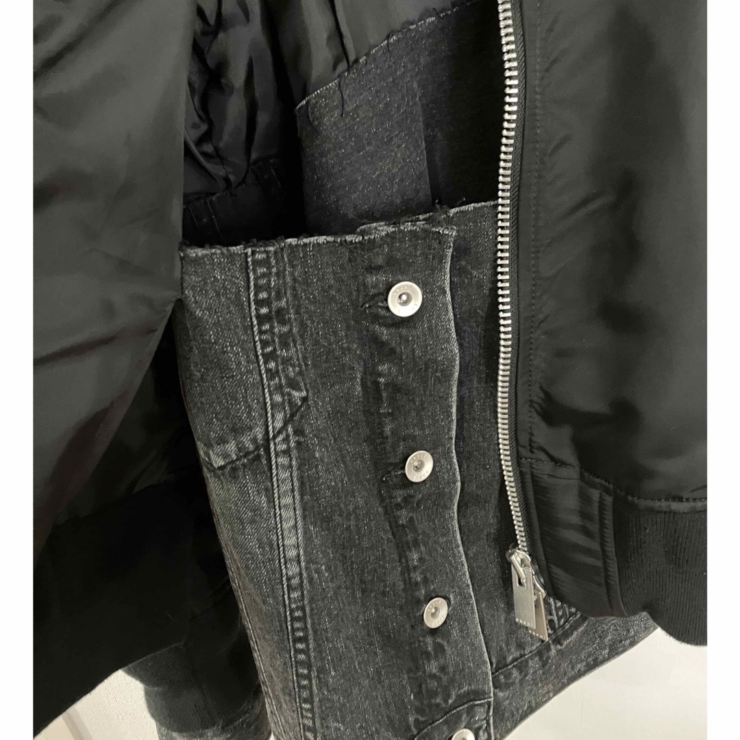 sacai(サカイ)の[sacai] Denim x Nylon Twill Blouson 3 レディースのジャケット/アウター(ブルゾン)の商品写真