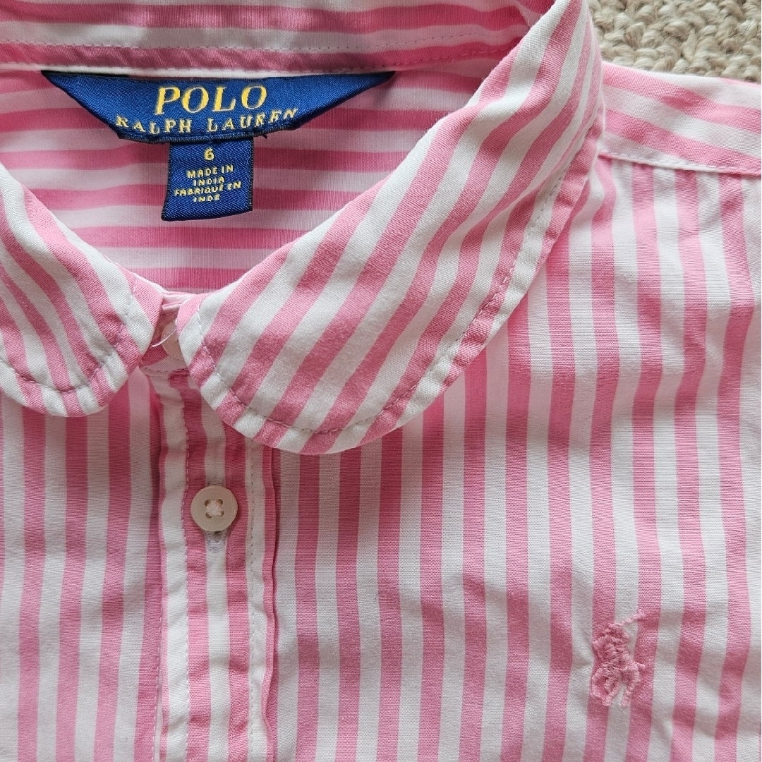 POLO RALPH LAUREN(ポロラルフローレン)のPOLO Ralph Lauren　KIDSワンピース　120cm キッズ/ベビー/マタニティのキッズ服女の子用(90cm~)(ワンピース)の商品写真