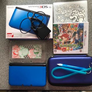 ニンテンドー3DS(ニンテンドー3DS)のNintendo 3DS  LL 本体ブルー/ブラック(携帯用ゲーム機本体)