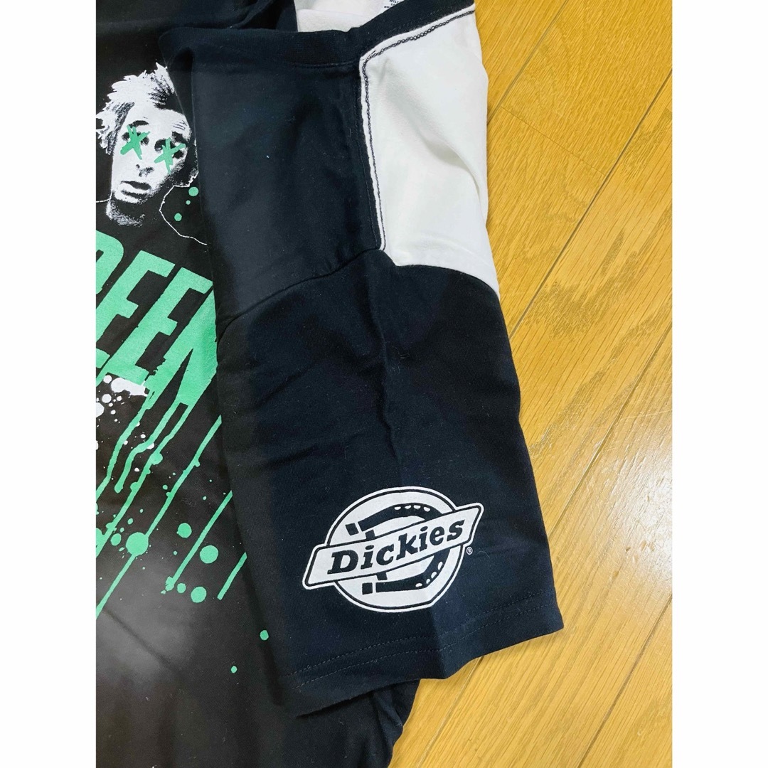 Dickies(ディッキーズ)のDickies×GREEN DAY コラボ半袖Tシャツ／黒×白 メンズのトップス(Tシャツ/カットソー(半袖/袖なし))の商品写真