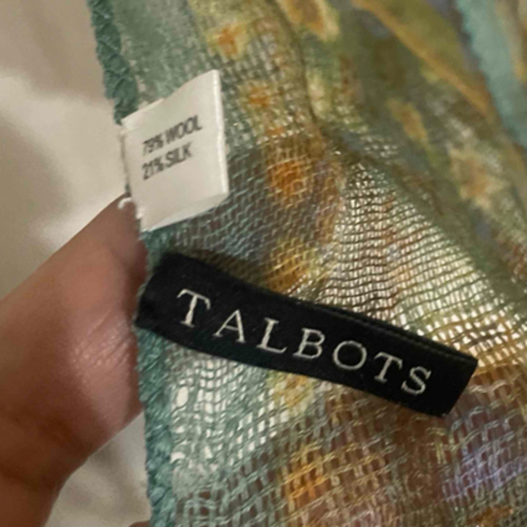 TALBOTS(タルボット)のNo.328 TALBOTS スカーフ レディースのファッション小物(バンダナ/スカーフ)の商品写真