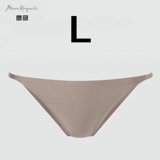 ユニクロ(UNIQLO)の１枚　ウルトラシームレスショーツ　Ｌ 茶色 ブラウン　ユニクロ　マメ クロゴウチ(ショーツ)