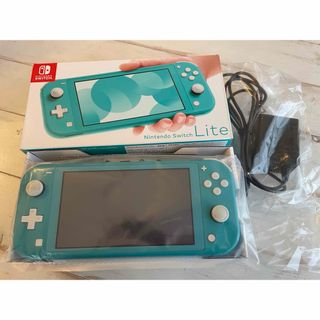 ニンテンドースイッチ(Nintendo Switch)のジャンク品！！Nintendo Switch  Lite ターコイズ(家庭用ゲーム機本体)