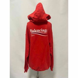 バレンシアガ(Balenciaga)のBALENCIAGA バレンシアガ キャンペーンロゴ パーカー(パーカー)