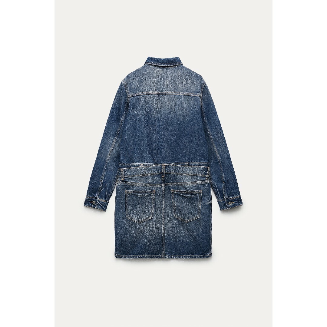 ZARA - ZARA ZW デニムワンピース Mサイズの通販 by ZARA - ZARA ZW デニムワンピース Mサイズの通販 by