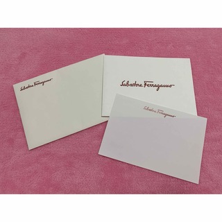 サルヴァトーレフェラガモ(Salvatore Ferragamo)のフェラガモ　メッセージカード　封筒(ノベルティグッズ)