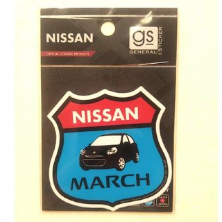 ニッサン(日産)の【送料込み】新品☆NISSAN（日産）MARCHのステッカー(車外アクセサリ)