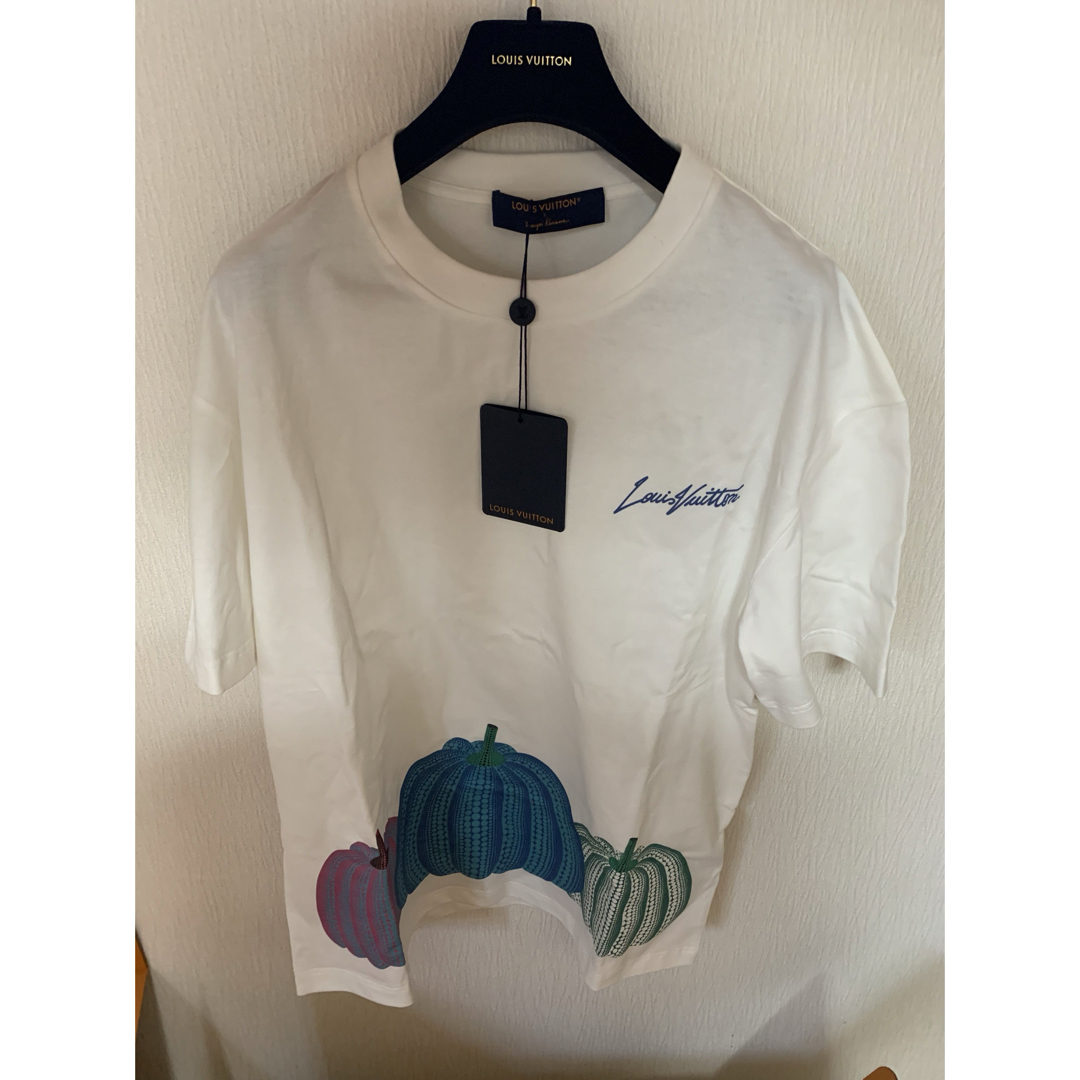 LOUIS VUITTON(ルイヴィトン)のLV × YK パンプキンドットプリント Tシャツ　Mサイズ メンズのトップス(Tシャツ/カットソー(半袖/袖なし))の商品写真