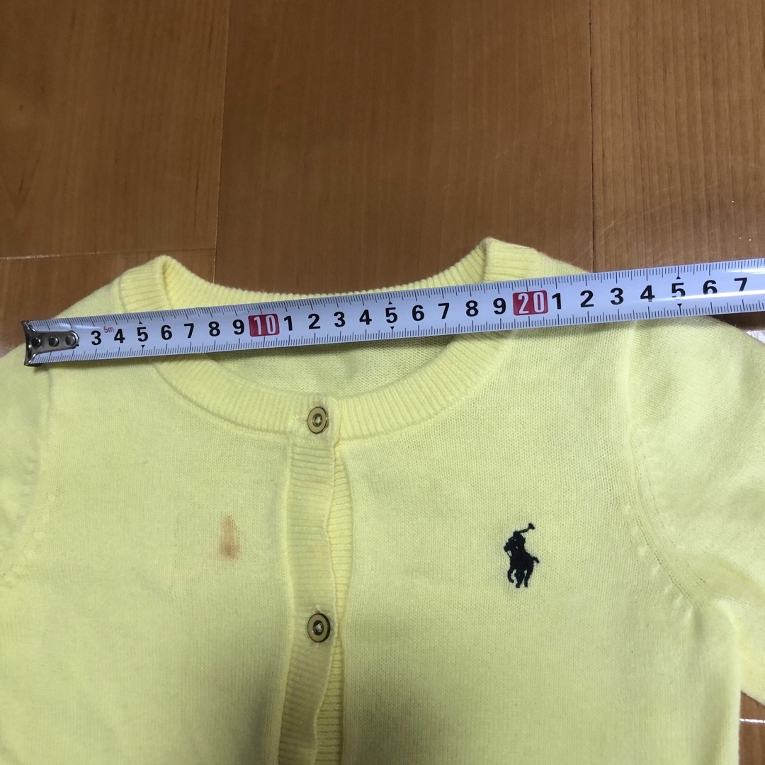 POLO（RALPH LAUREN）(ポロ)のカーディガン キッズ/ベビー/マタニティのキッズ服女の子用(90cm~)(カーディガン)の商品写真