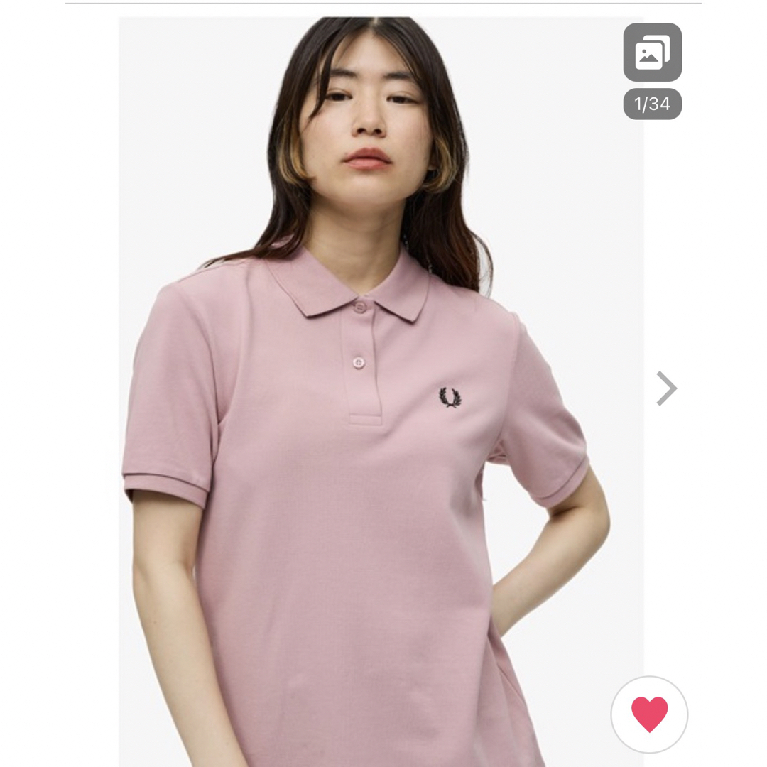 FRED PERRY(フレッドペリー)のフレッドペリー　ポロシャツ レディースのトップス(ポロシャツ)の商品写真