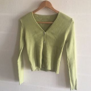 ロキエ(Lochie)のvintage pistàcchio cardigan❤︎(カーディガン)