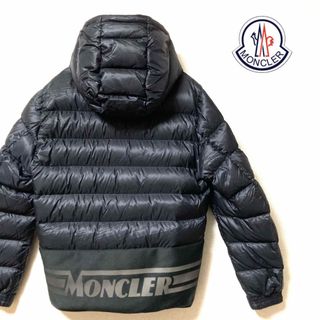 モンクレール(MONCLER)の【超美品】MONCLER モンクレール　ヴェルテ　ダウンジャケット　1 黒(ダウンジャケット)